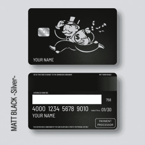 Never Satisfied Metal Card