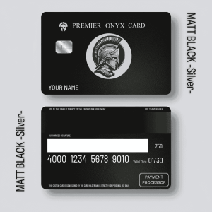 Premier Onyx Card