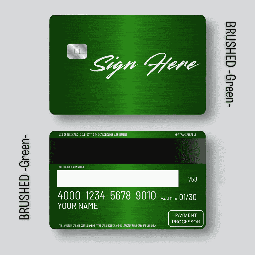 signature card
