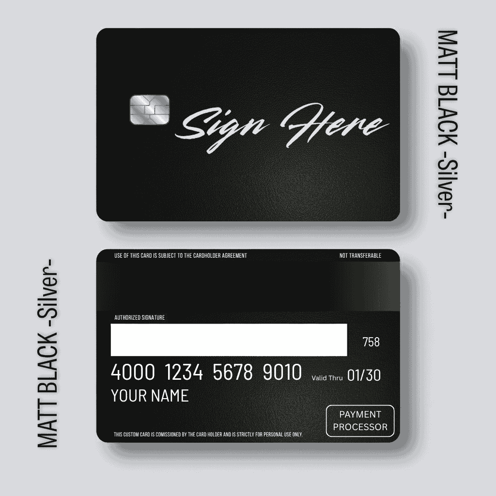 signature card