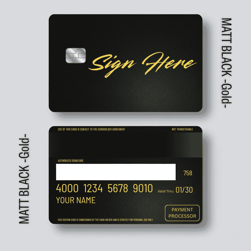 signature card