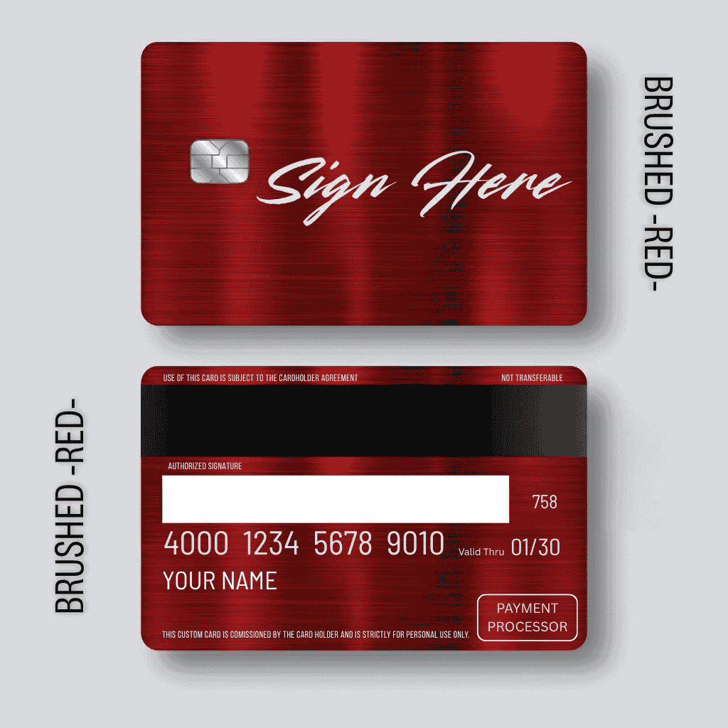 signature card