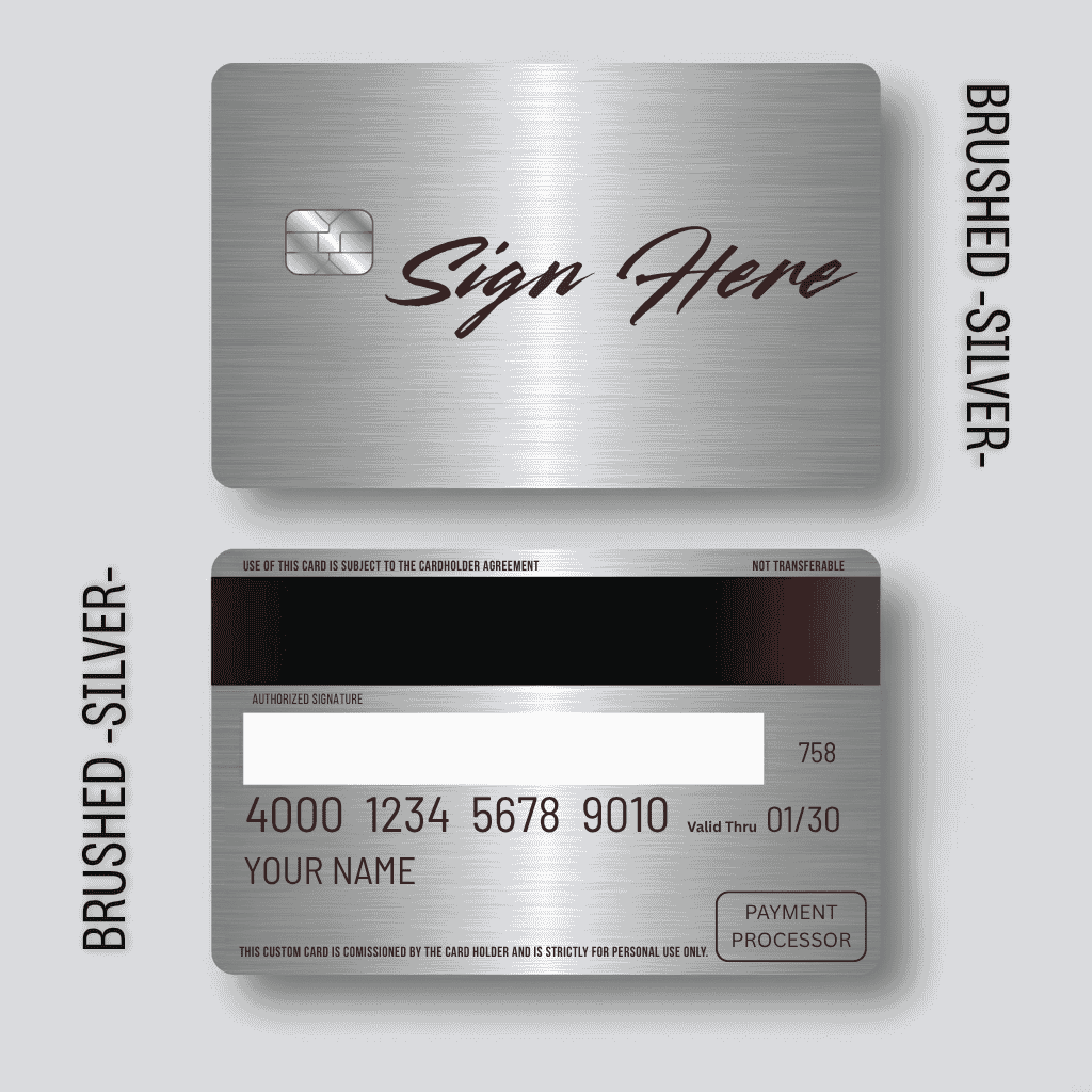 signature card