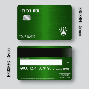 Rolex Card