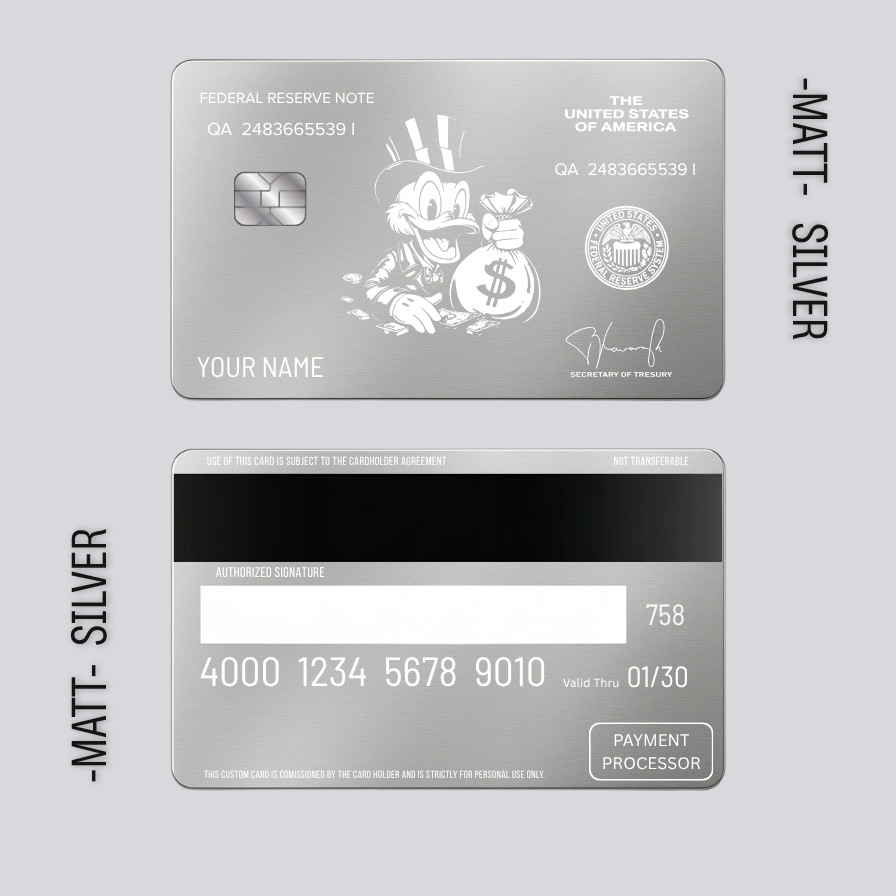McDuck METAL CARD