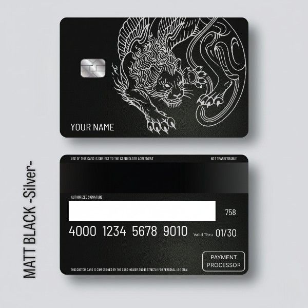 Panther Card Metal Card