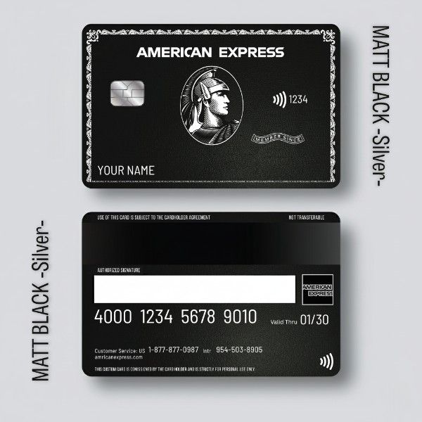 American express metal card