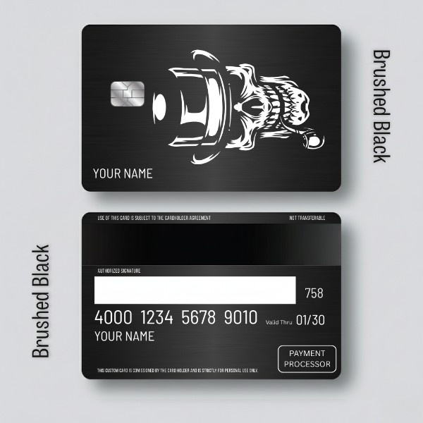 Old Timer metal Card Old Timer metal Card