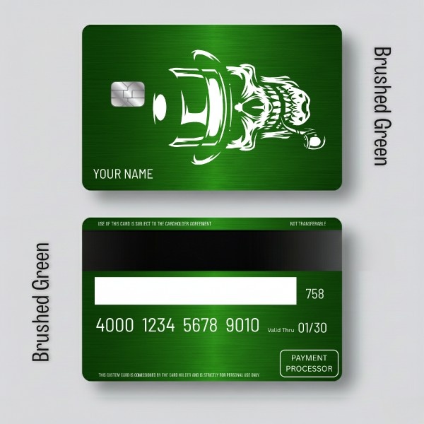 Old Timer metal Card Old Timer metal Card