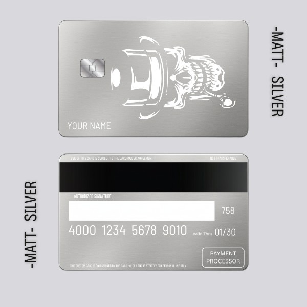 Old Timer metal Card Old Timer metal Card