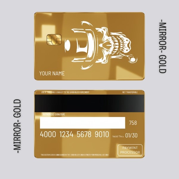 Old Timer metal Card Old Timer metal Card