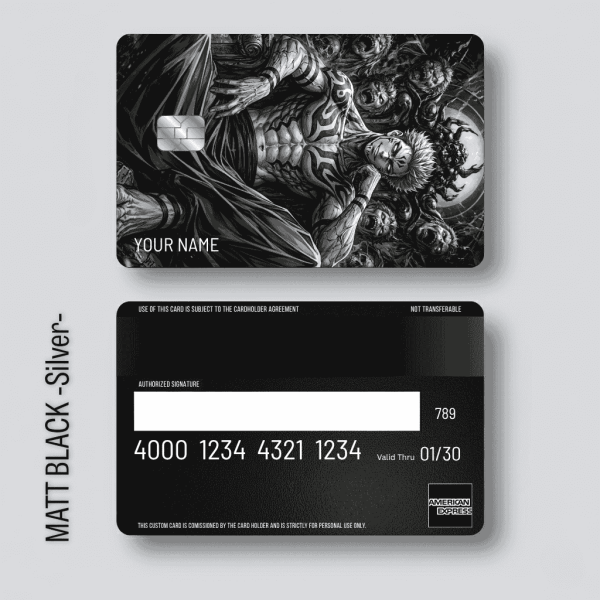 Sukuna King of Curses metal card